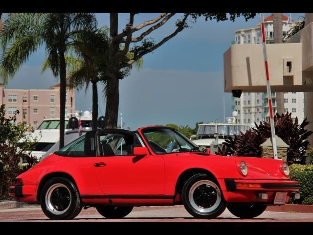 RED ONLY 62K FULLY SERVICED WITH RECORDS 1982 $552.00 A MONTH TARGA 1982 Porsche 911 SC Targa