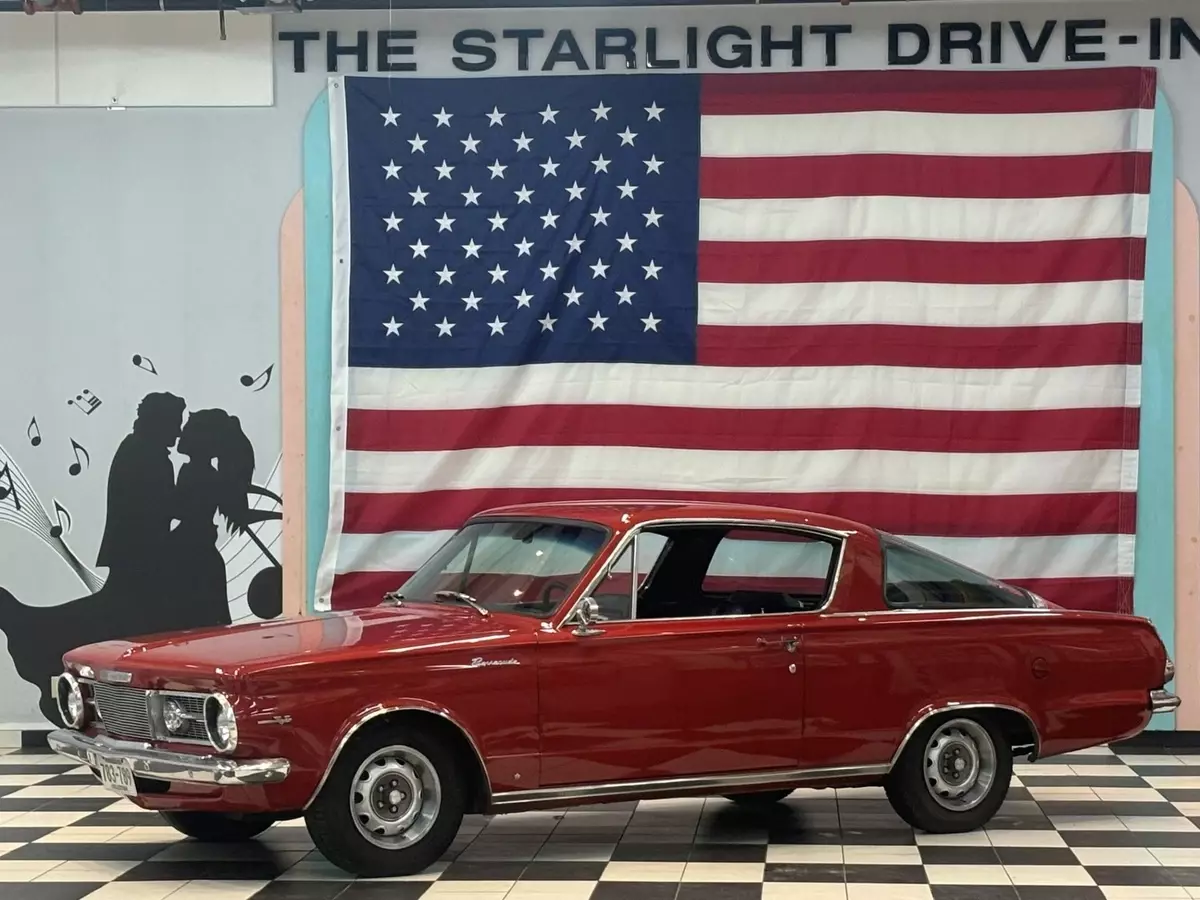 Red Plymouth Barracuda with 0 Miles available now! 1965 Plymouth Barracuda