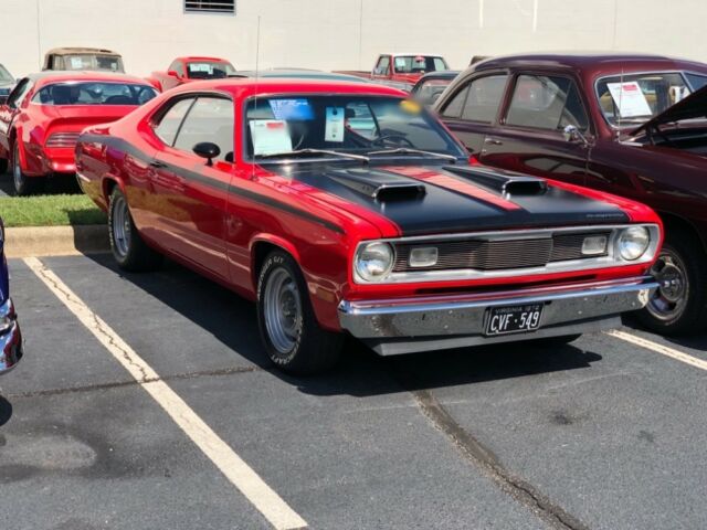 Red Plymouth Duster with 54,381 Miles available now! 1972 Plymouth Duster -NO HAGGLE BUY IT NOW-RESTORED-EASY FINANCING-SEE