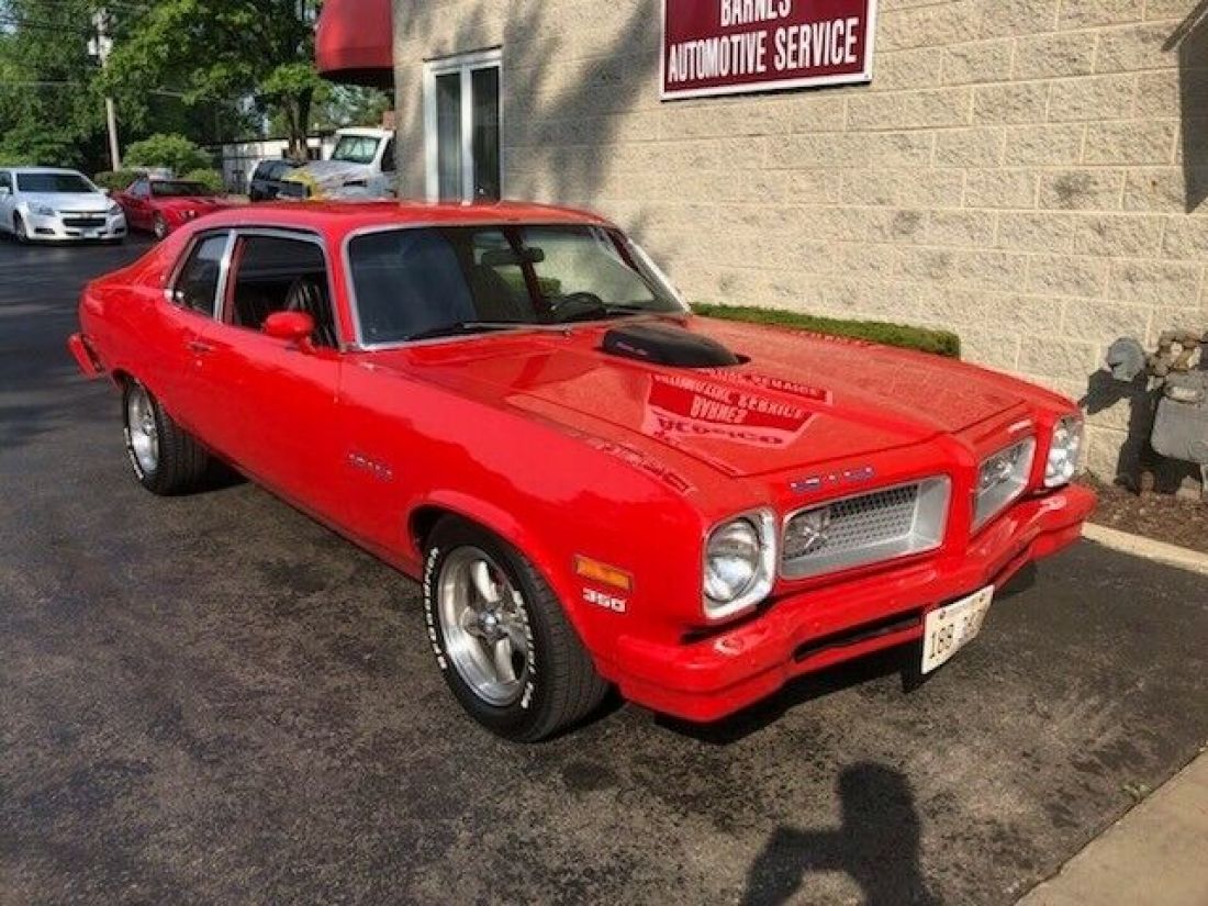 Red Pontiac GTO with 11,111 Miles available now! 1974 Pontiac GTO - RARE GTO - SUPER CLEAN - UPGRADED SUSPENSION -