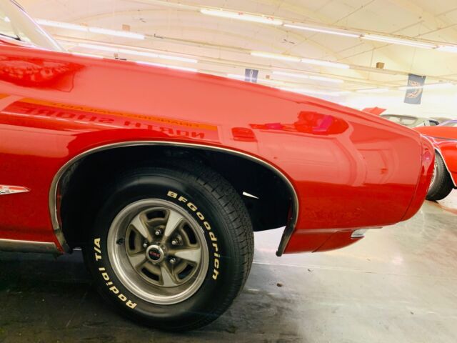 1968 Pontiac GTO - 242 VIN - POWER CONVERTIBLE TOP - 428 ENGINE - photo 10