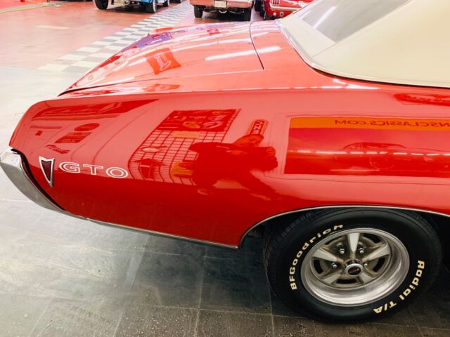 1968 Pontiac GTO - 242 VIN - POWER CONVERTIBLE TOP - 428 ENGINE - photo 5