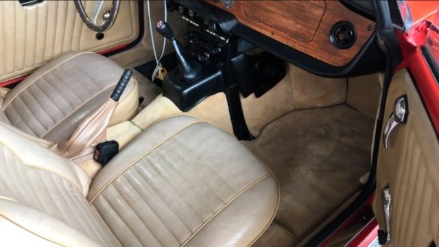1976 Triumph TR-6 -2.5 L 4-SPEED CONVERTIBLE - SEE VIDEO - photo 5