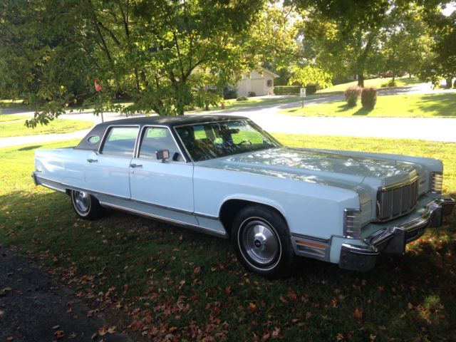 REDUCED!! Just under 12,000 miles. Like new. 1975 Lincoln Continental