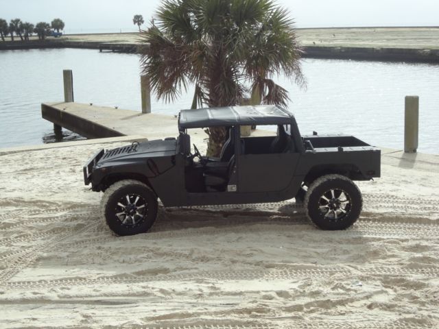 Refitted Am General Humvee M998 H1 Hummer Soft Top 4x4 Diesel Truck (40k Miles) 1987 Hummer humvee