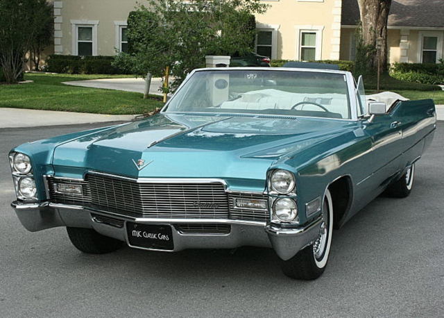 REFRESHED RUST FREE SURVIVOR -1968 Cadillac de Ville Convertible - 1K MI 1968 Cadillac DeVille CONVERTIBLE - EXCELLENT