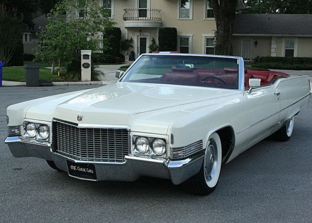 REFRESHED RUST FREE SURVIVOR -1970 Cadillac de Ville Convertible - 1K MI 1970 Cadillac DeVille CONVERTIBLE - EXCELLENT
