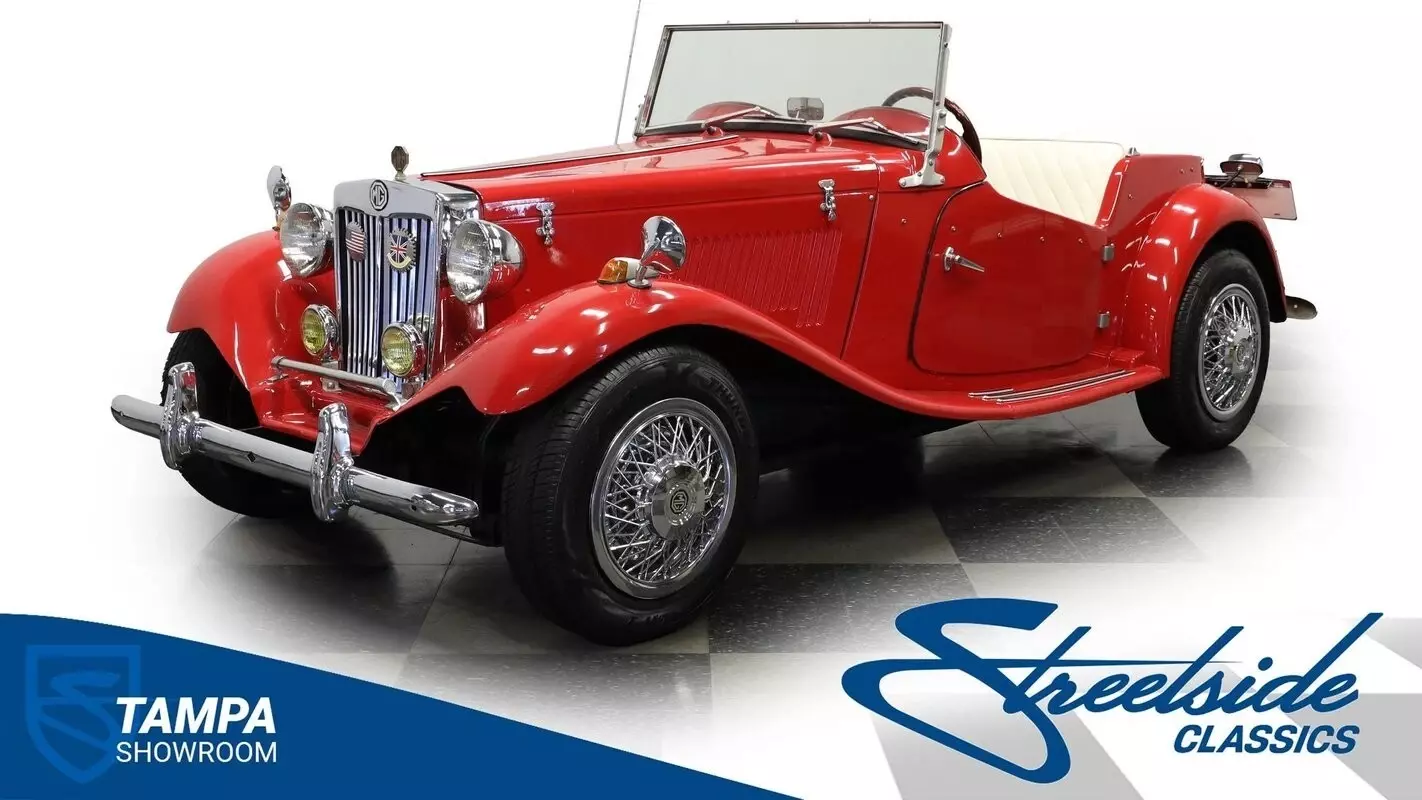 RELIABLE 1600CC VW ENGINE 4 SPEED MANUAL DRIVES OUT BETTER THAN A REAL MG SAME L 1952 MG T-Series