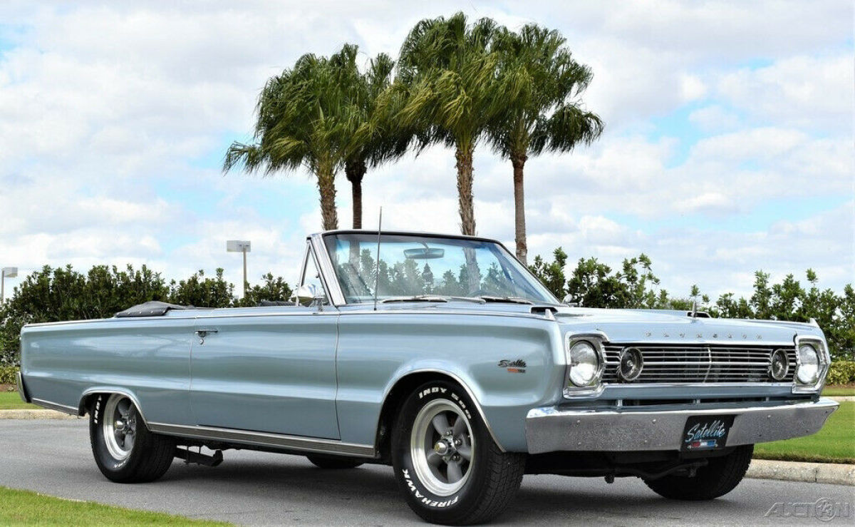 1966 Plymouth Satellite Convertible Mopar V8 5 Speed - photo 3