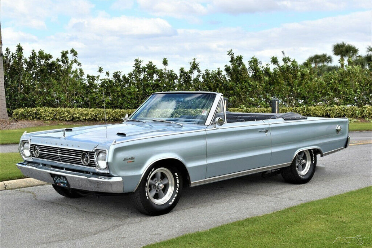 1966 Plymouth Satellite Convertible Mopar V8 5 Speed - photo 4