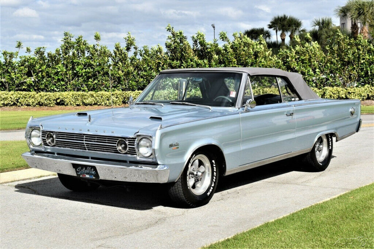 1966 Plymouth Satellite Convertible Mopar V8 5 Speed - photo 6