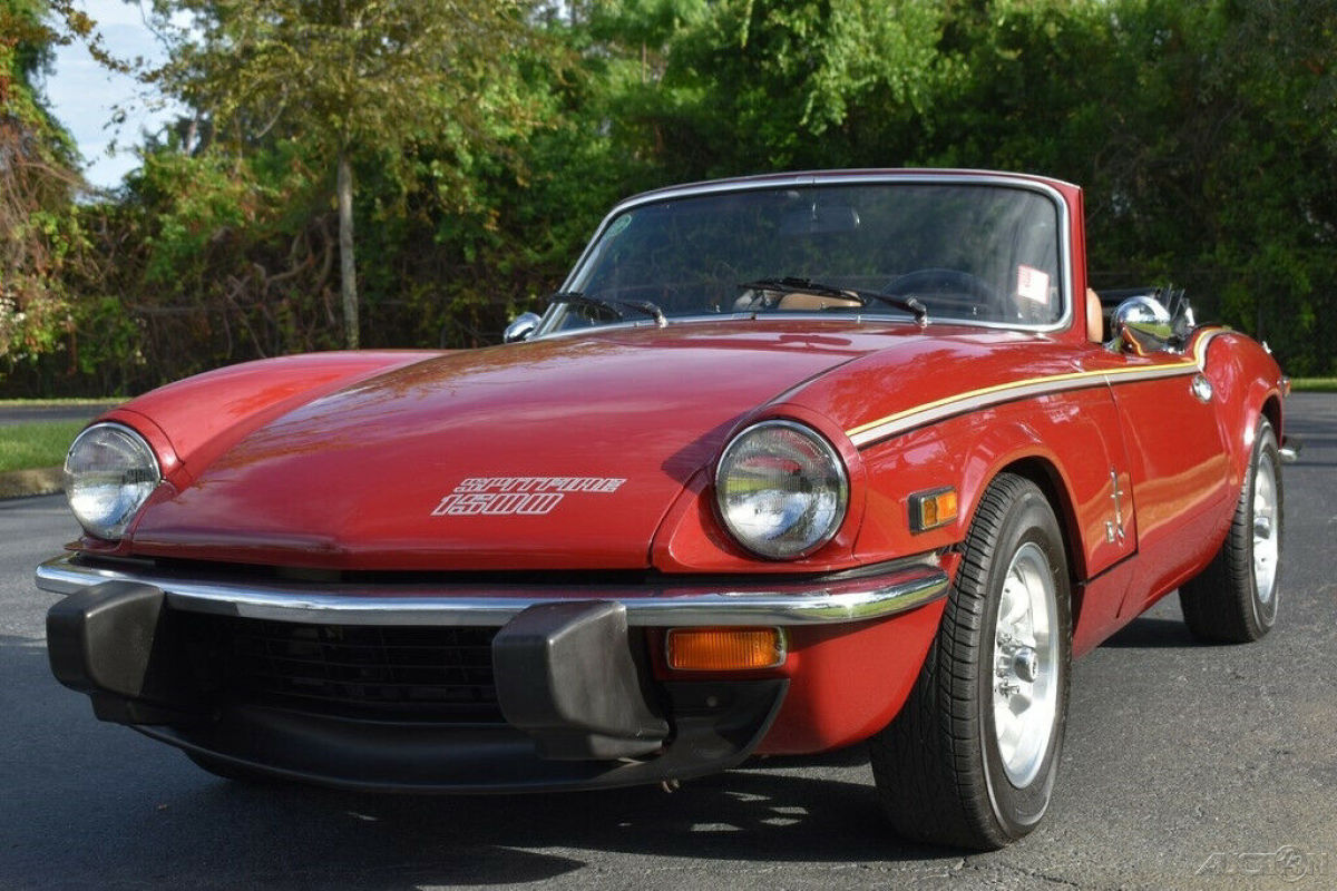 1976 Triumph Spitfire 1500 Convertible 80k 1493cc 4 Speed - photo 6