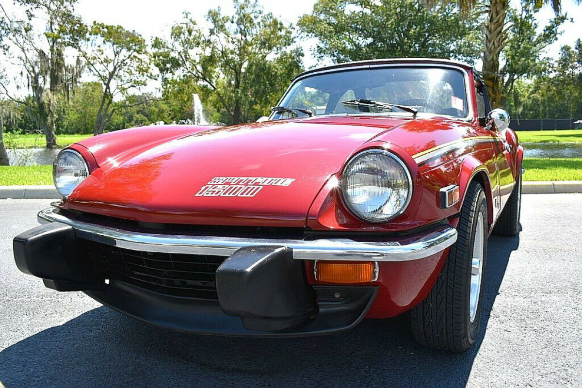 1976 Triumph Spitfire 1500 Convertible 80k 1493cc 4 Speed - photo 8