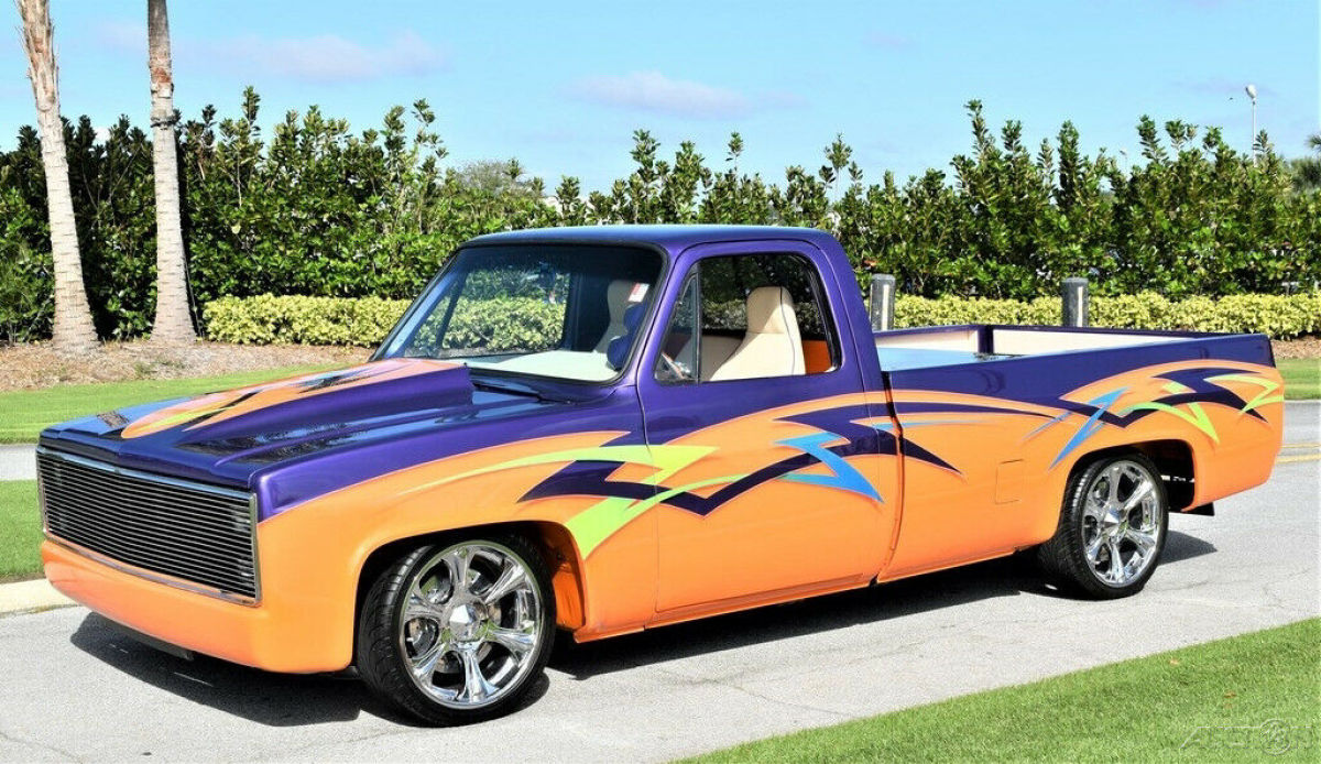 Remarkable 1987 Chevrolet Custom Pickup 350 V8 Auto 1987 Chevrolet R10 Amazing Custom Pickup Lots of beautiful Modifications