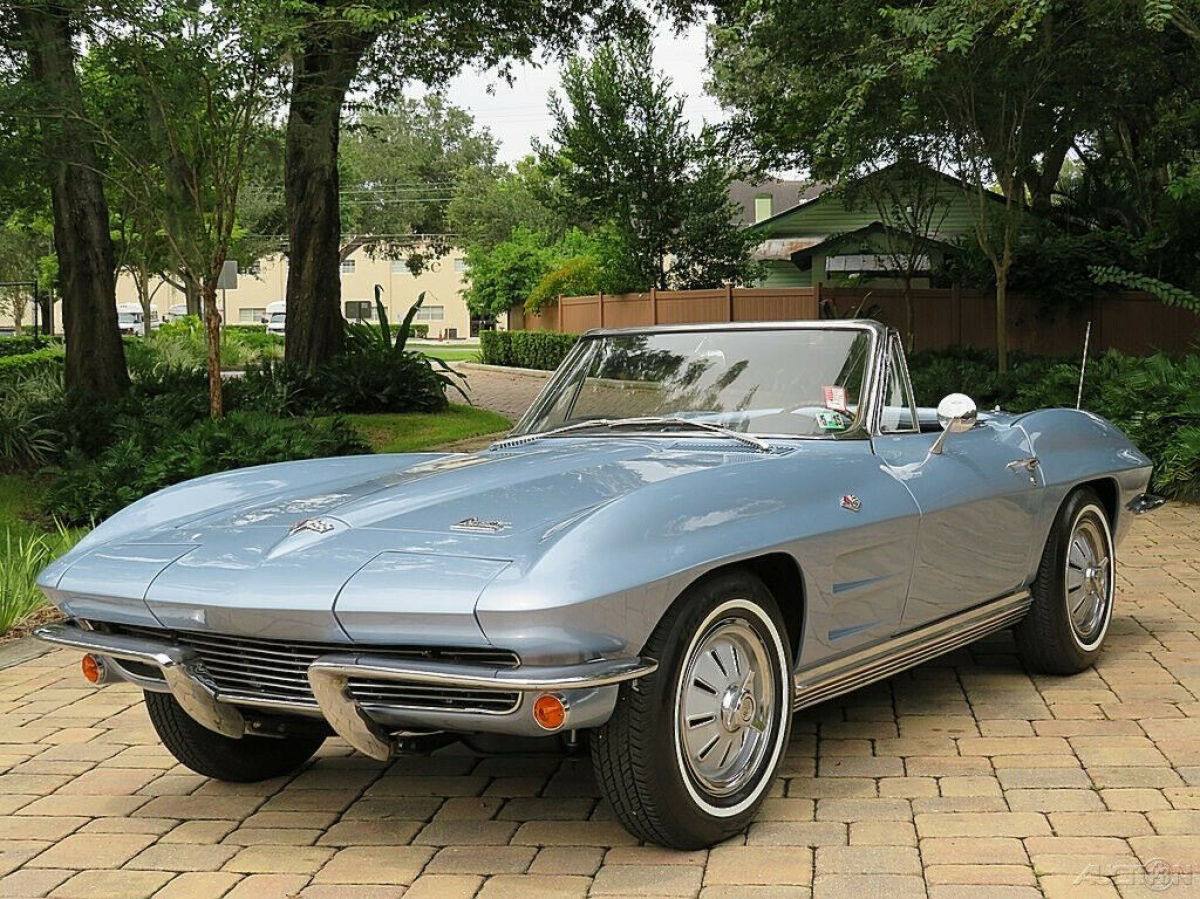 Remarkable 64' Chevrolet Corvette Convertible Stunning Condition 327 -365 h/p 1964 Chevrolet Corvette Convertible only 48k Original Miles! Super rare 4 sp