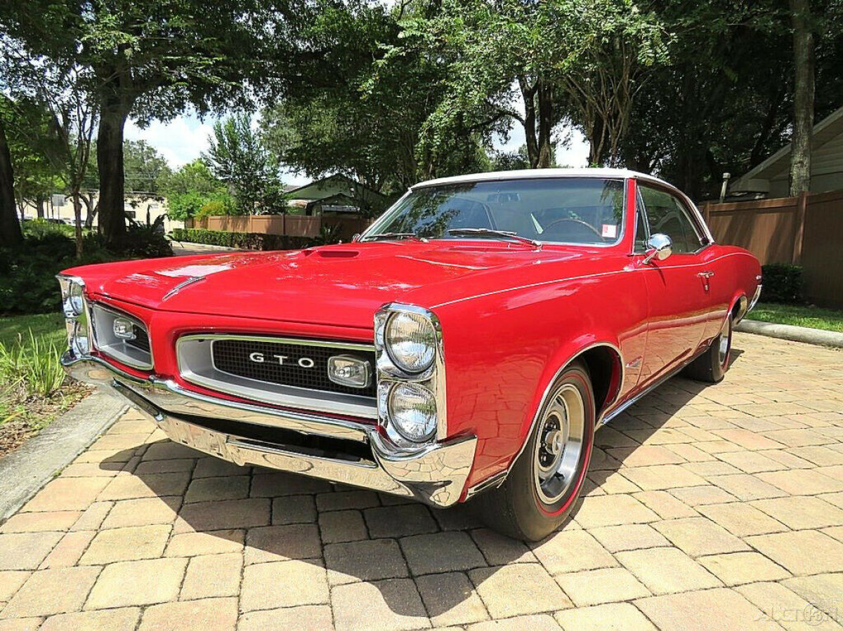 1966 Pontiac GTO Documented Restoration & PHS Documented