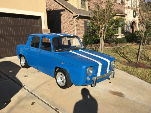 Renault 8 Gordini R1134, Original 1100 from 1964, Easy Export to Europe 1964 Renault G80 R8 Gordini R1134