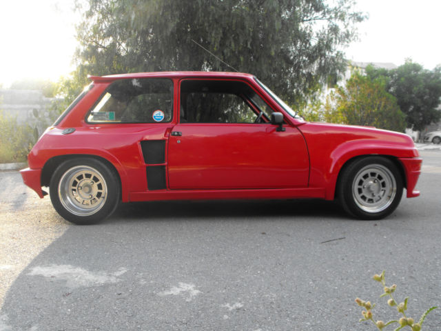 RENAULT R5 TURBO REPLICA 1983 Renault Other renault r5 turbo replica