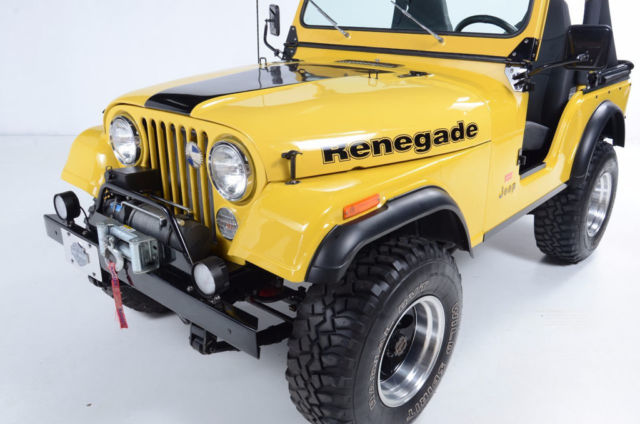 1977 Jeep CJ Renegade Levi Edition Restored V8 3 speed - photo 7