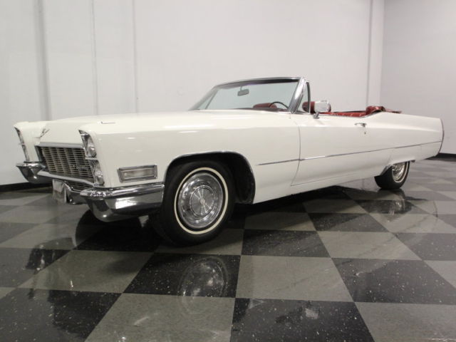REPAINTED IN 2013, NEW SEAT COVERS OTHERWISE ORIGINAL INTERIOR, RUNS EXCELLENT! 1968 Cadillac DeVille