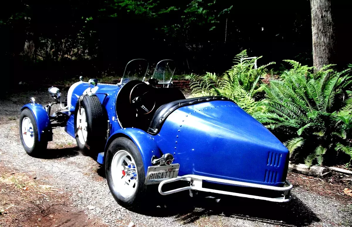 REPLICA BUGATTI 35B RACE CAR 1927 Bugatti 35B Replica Bugatti Type 35 Replica Kit VW Oldtimer Speedster