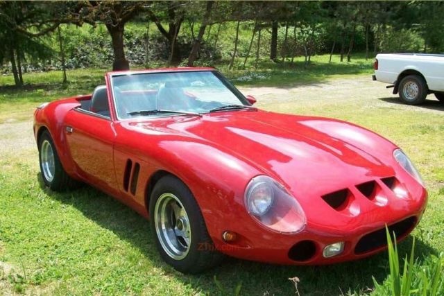 Replica/Kit inspired by Velo Rossa Spyder 250 GTO on a Datsun 280 Z frame. 1962 Replica/Kit Makes 1962 Ferr@ri Velo Rossa Spyder 250