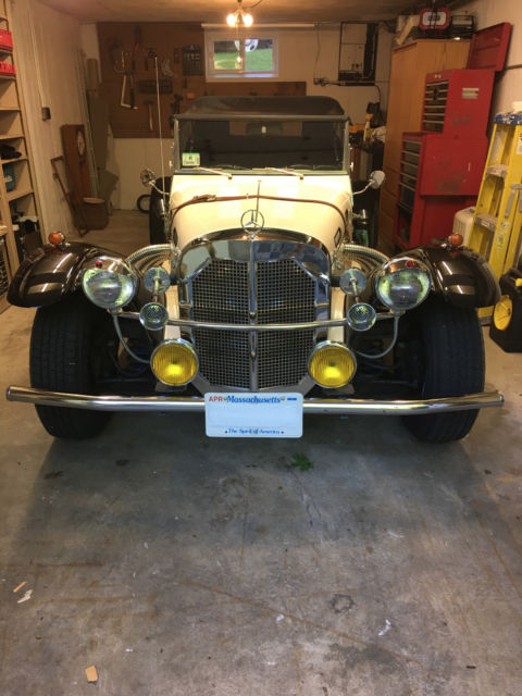 replica/kit make 1929 Mercedes SSK 1929 Replica/Kit Makes Mercedes Benz SSK Black