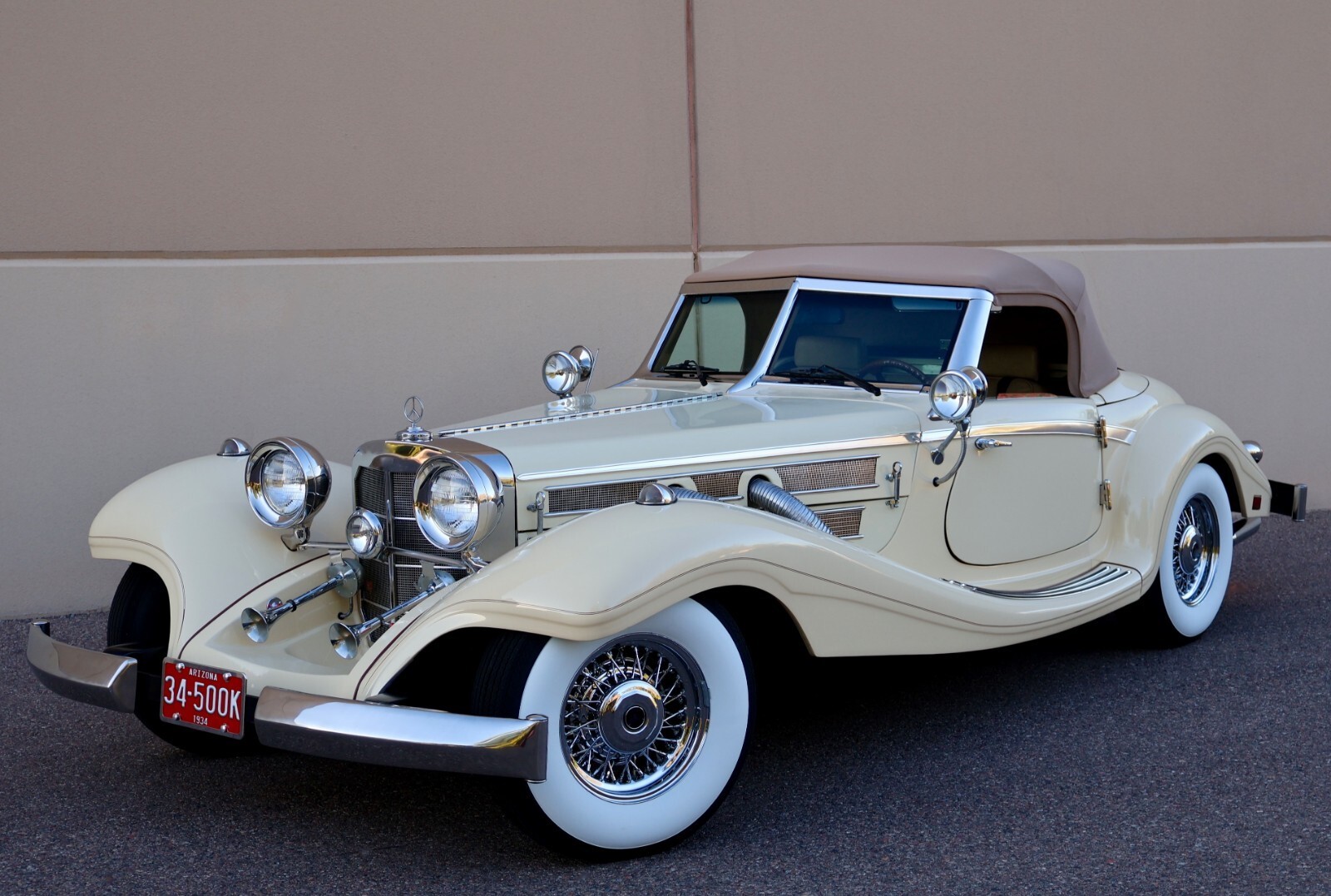 1934 Replica/Kit Makes 500K Mercedes Chevy Motor, as Excalibur Auburn Packard - photo 3