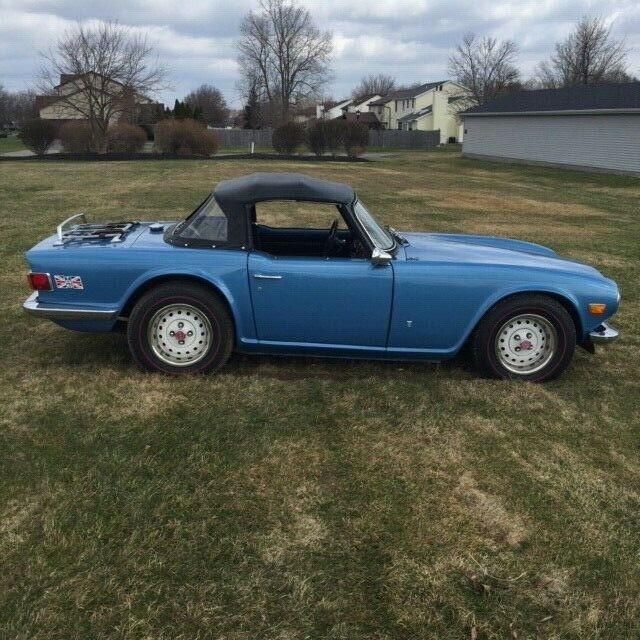 1973 Triumph TR-6 Blue - photo 6