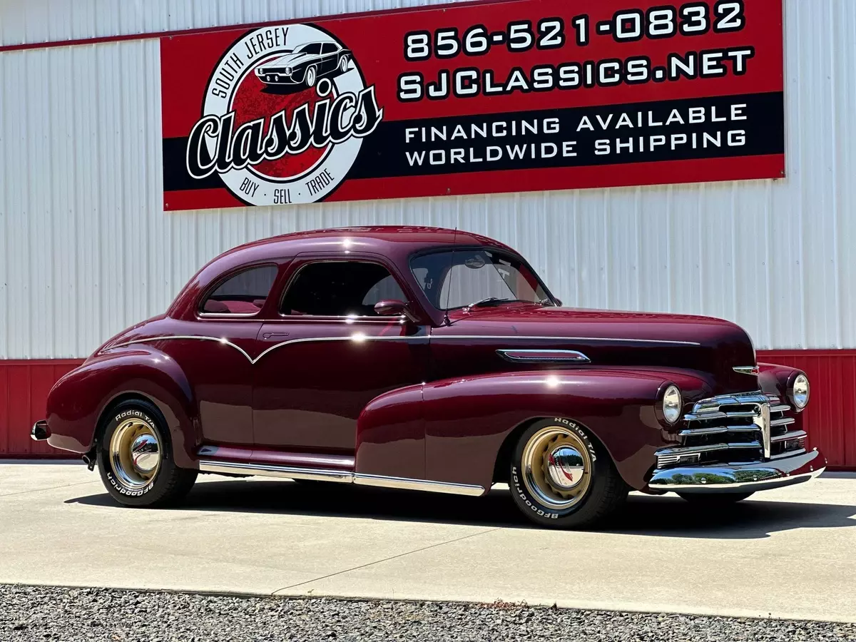 Resto-Mod 350 V8 700R4 Power Steering & Brakes - Cold A/C - Leather 1948 Chevrolet Stylemaster Resto-Mod 350 V8 700R4 Power Steering & Brakes-A/C