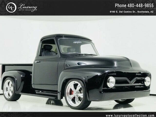 Resto Mod on SVT Lightning Black Lightning 1955 Ford F-100 Resto Mod on SVT Lightning 480.418.6160