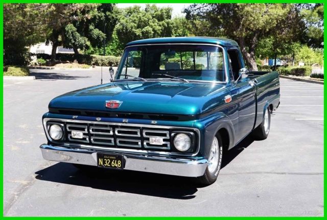 RestoMod 1963 Ford Pickup Truck 302HO/AOD Fuel Injection 9" PS PDB Tilt 64 65 1963 Ford F-100 Pickup Truck