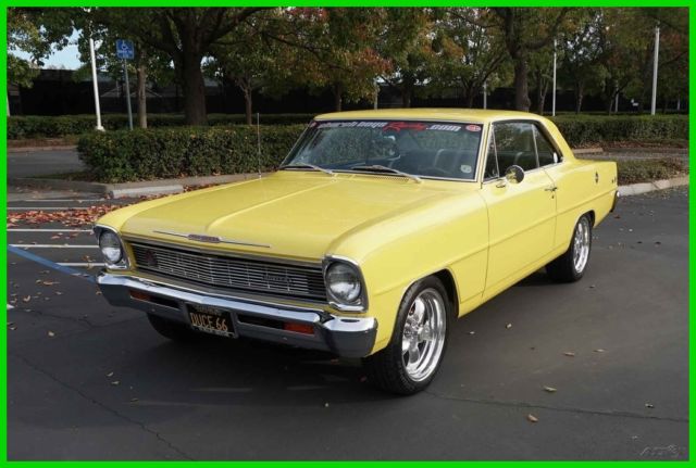 RestoMod 1966 Chevy II 2Dr ZZ4 350/700R Posi PS 4WPDB Tilt AC California 65 67 1966 Chevrolet Nova Chevy II