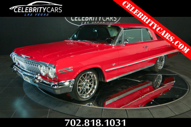 Restomod 327 V8 1963 Chevrolet Impala SS Resto Mod V8 327 4 speed manual Fully R 1963 Chevrolet Impala Restomod 327 V8