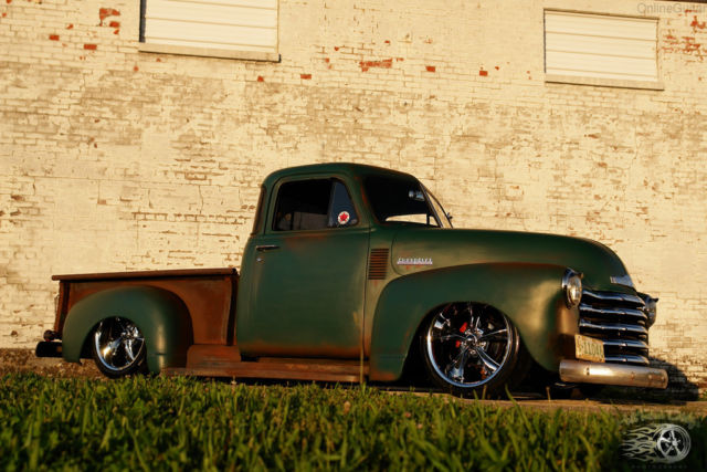 1951 Chevrolet C-10 Slammed Suspension 3100 Hot Rod Patina Shop Truck - photo 10