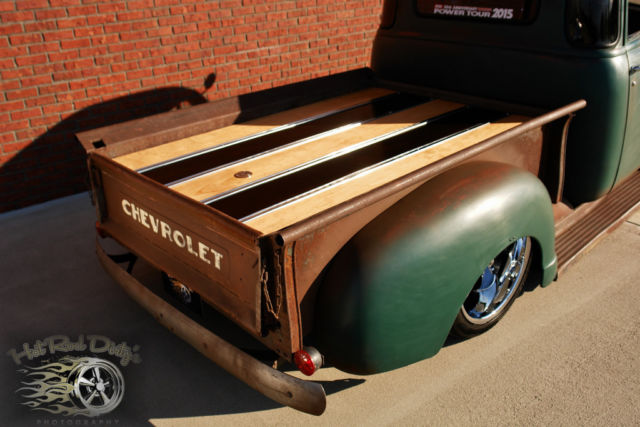 1951 Chevrolet C-10 Slammed Suspension 3100 Hot Rod Patina Shop Truck - photo 12