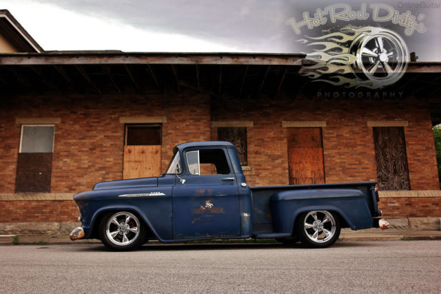 1956 Chevrolet C-10 Slammed Suspension 3100 Hot Rod Patina Shop Truck - photo 6