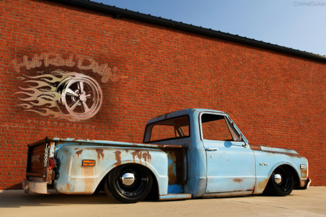 1969 Chevrolet C-10 Slammed Suspension 3100 Hot Rod Patina Shop Truck - photo 10