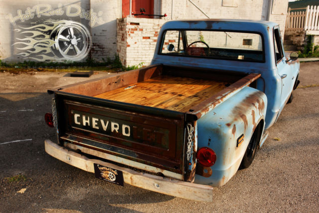 1969 Chevrolet C-10 Slammed Suspension 3100 Hot Rod Patina Shop Truck - photo 12