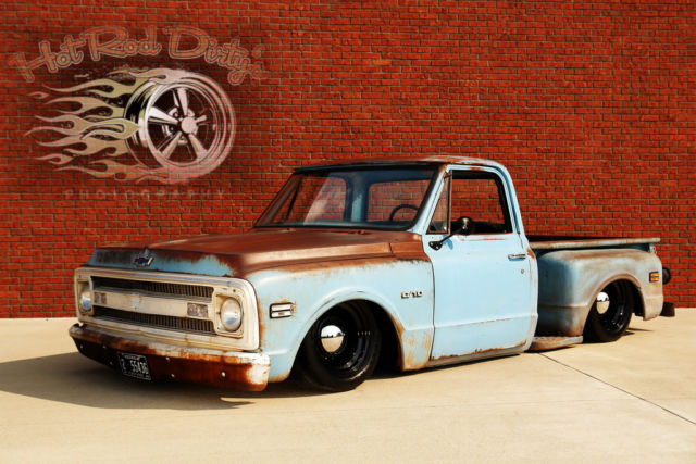 1969 Chevrolet C-10 Slammed Suspension 3100 Hot Rod Patina Shop Truck - photo 3