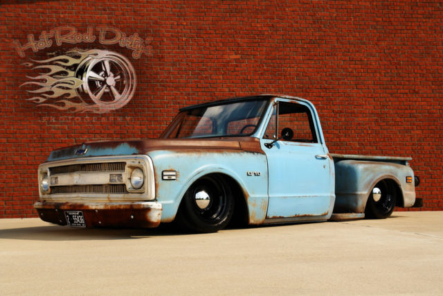 1969 Chevrolet C-10 Slammed Suspension 3100 Hot Rod Patina Shop Truck - photo 6