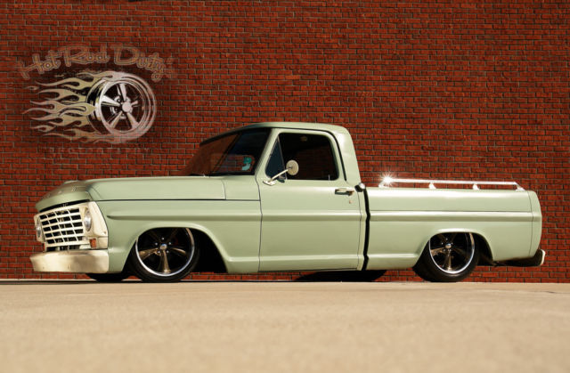 1971 Ford F-100 Slammed Suspension 3100 Hot Rod Patina Shop Truck - photo 10