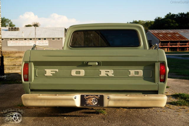 1971 Ford F-100 Slammed Suspension 3100 Hot Rod Patina Shop Truck - photo 13