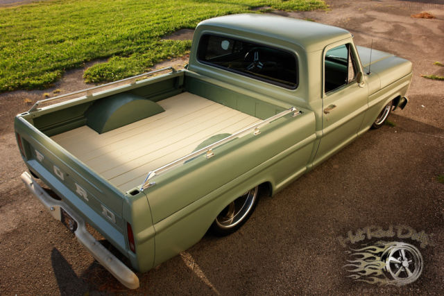 1971 Ford F-100 Slammed Suspension 3100 Hot Rod Patina Shop Truck - photo 6