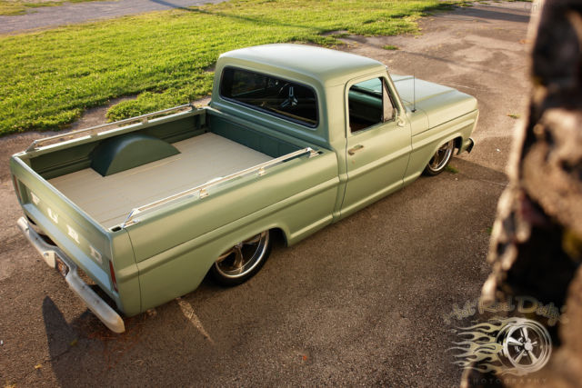 1971 Ford F-100 Slammed Suspension 3100 Hot Rod Patina Shop Truck - photo 7