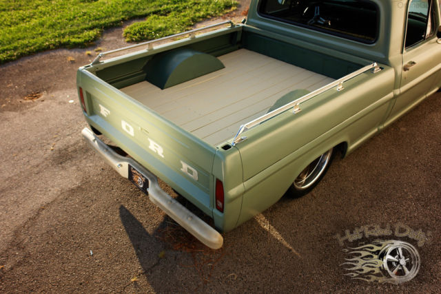 1971 Ford F-100 Slammed Suspension 3100 Hot Rod Patina Shop Truck - photo 8