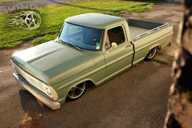 1971 Ford F-100 Slammed Suspension 3100 Hot Rod Patina Shop Truck - photo 9