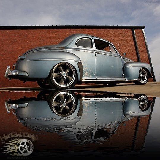 1948 Ford Deluxe Custom Coupe Patina Hot Rod  Slammed Patina Restomod