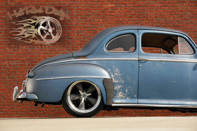 1948 Ford Deluxe Custom Coupe Patina Hot Rod  Slammed Patina Restomod - photo 10