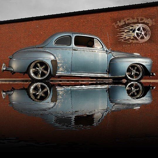 1948 Ford Deluxe Custom Coupe Patina Hot Rod  Slammed Patina Restomod - photo 2